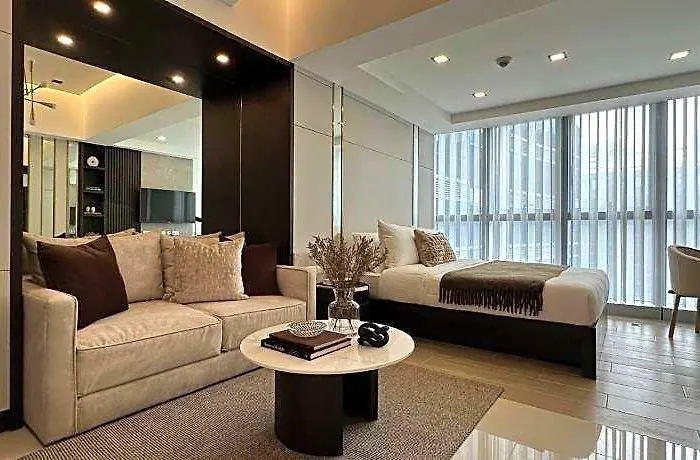 Apartment Modern 1br In Manila, Bgc - Uptown Parksuites 1 Manila